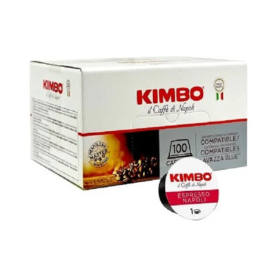 Kimbo Napoli *Lavazza Blue compatible capsules 100 Ct Box