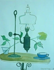 Vintage Denis Paul Noyer Still Life Lithograph Art Print