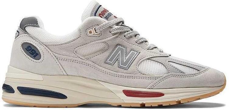 New Balance 991v2 Made in England Vintage Sport Pack - White for