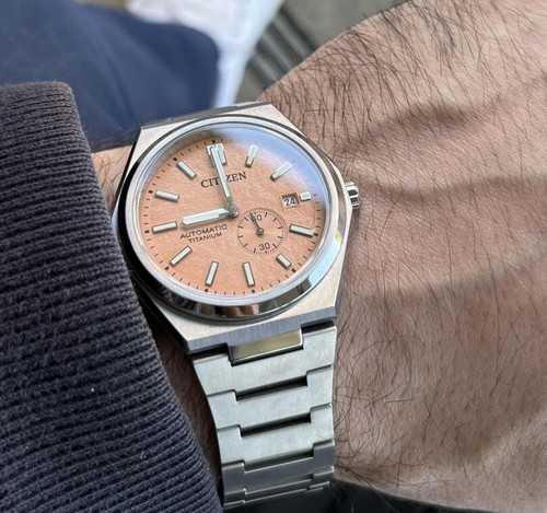 Citizen NJ0180-80Z "Zenshin" Automatic Super Titanium Analog Men's Dress Watch - Picture 2 of 6