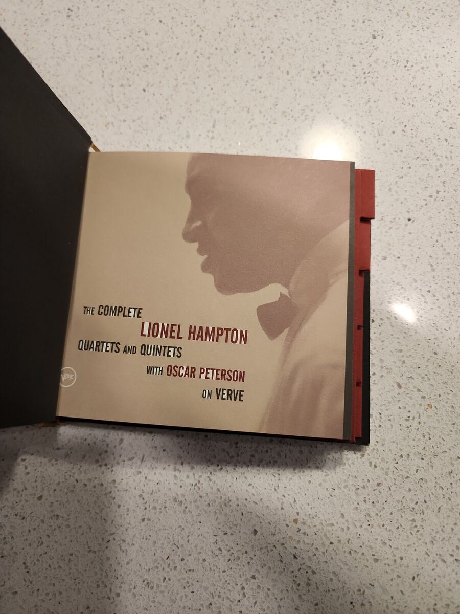 The Complete Lionel Hampton Quartets And Quintets Oscar Peterson On Verve 5  CD