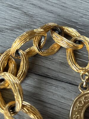 Bracelet ROCHAS Vintage Magnifique - Bijou D'Occasion Élégant