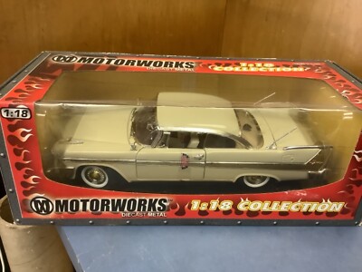 1958 Plymouth fury motor max 1:18
