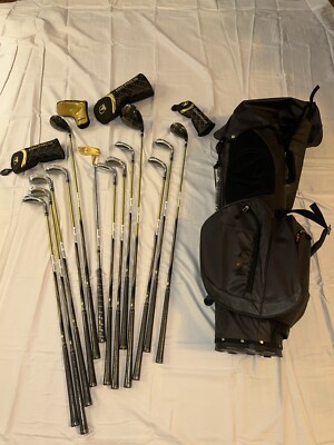 Honma Golf Clubs 3 Star With Bag A, S, 5, 6, 7, 8, 9, 10, 11