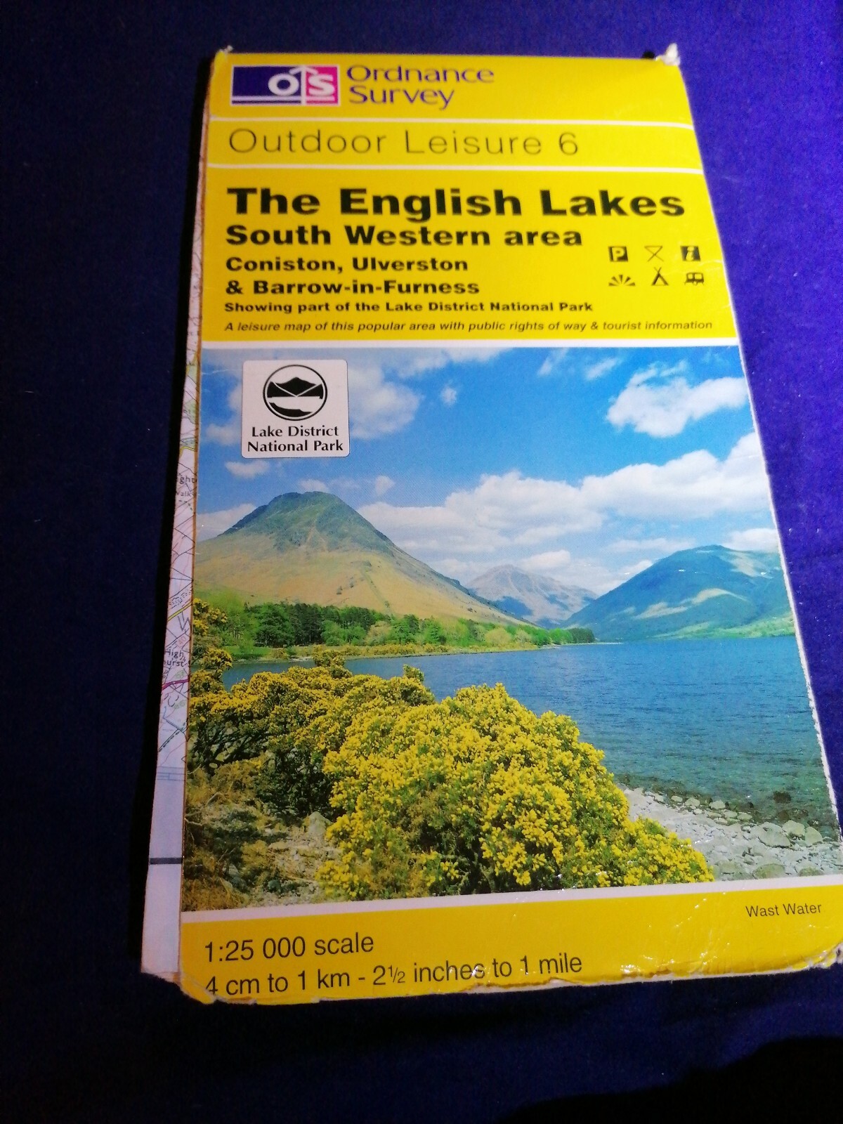 The English Lakes: South Western Area Outdoor Leisure 6 Ordnance Survey Maps
