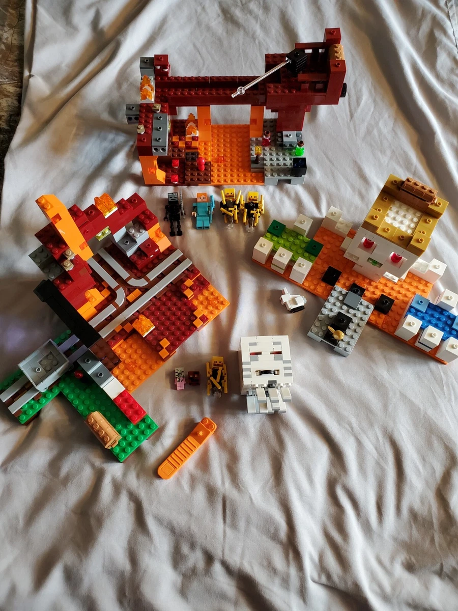 LEGO Minecraft Nether Set Lot! (21143) (21154) (21145)