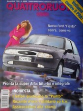 Quattroruote 481 1995 Pronta l'Alfa biturbo e integrale. Nuova Ford Fiesta [Q81]