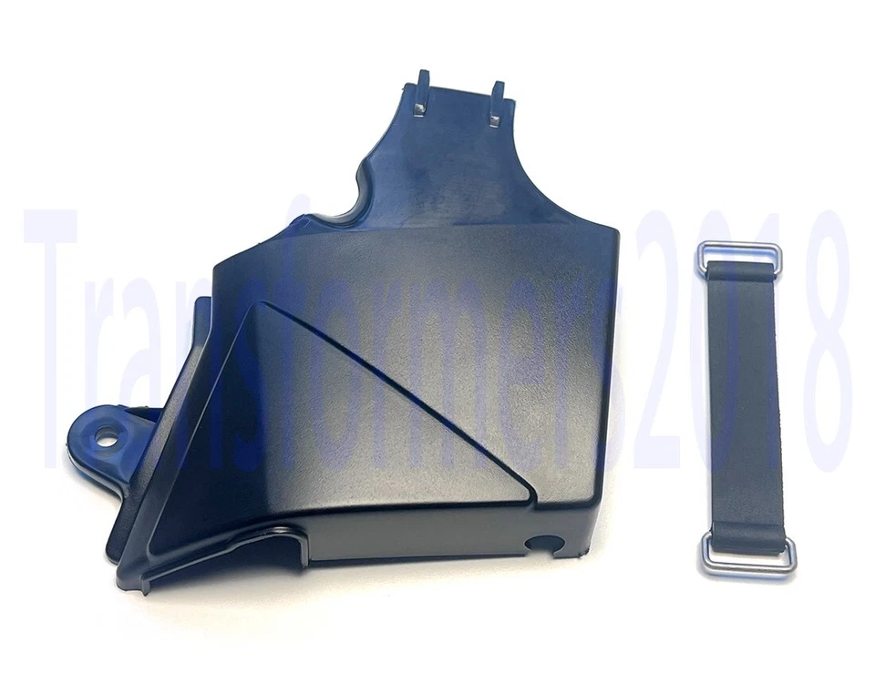 Nueva cubierta de batería genuina + correa de batería para piezas de motocicleta Yamaha TTR50E TTR50 Foto 3 de 4