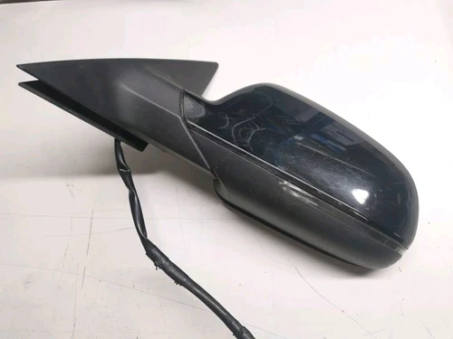 AUDI A3 8P PASSENGER SIDE LEFT WING MIRROR BRILLIANT BLACK E1021000 2008-2012