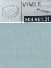 Ikea VIMLE Bezug Eck-Element Saxemara hellblau 504.961.21 NEU OVP Wechselbezug