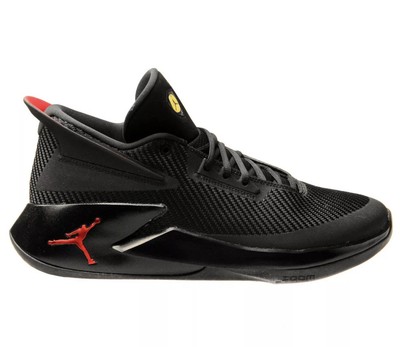 jordan fly lockdown black and red