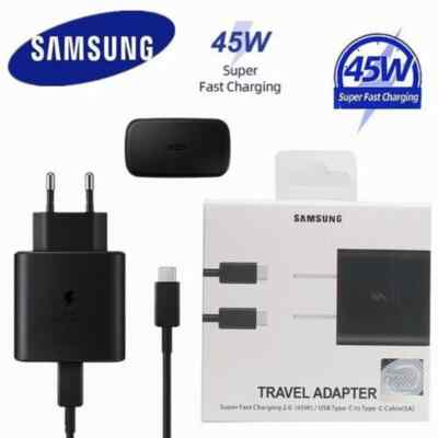 Samsung 45W Charger for Galaxy S20 Ultra Super Fast Adapter 887276367187| 