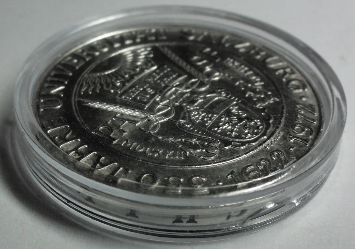 Österreich 50 Schilling  SILBER-900‰ Münze 1972 350 J Uni Salzburg st/unc & Kap.