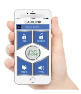 Audiovox ASCL5 Car Link Pro Smartphone GPS Tracking & Control System for Cars  