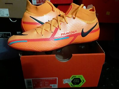 Nike Phantom GT2 Elite DF SG Pro AC Laser Orange Black Soccer Cleats DJ8042 809