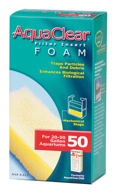 Schaumstofffilterpatrone für AquaClear 50 PowerFilter