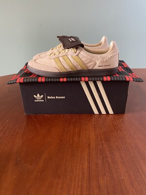 Wales Bonner Adidas Samba Ecrtin Brown Nubuck Women s UK 5 | Tried Indoor *RAR
