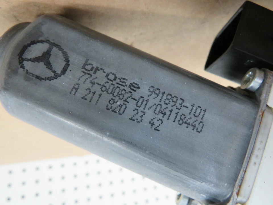 03 04 05 06 07 08 09 motor ventana delantero izquierdo mercedes-benz e320 e350 e500 oem Foto 3 de 3