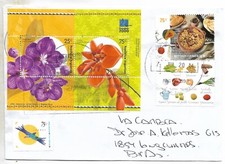 ORQUÍDEAS ARGENTINAS - CEIBO 2014 FDC ¡Hermoso franqueo!
