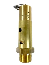 3/4" NPT Hard Seat Safety Pressure Relief Valve, 60 PSI, Made In The USA
