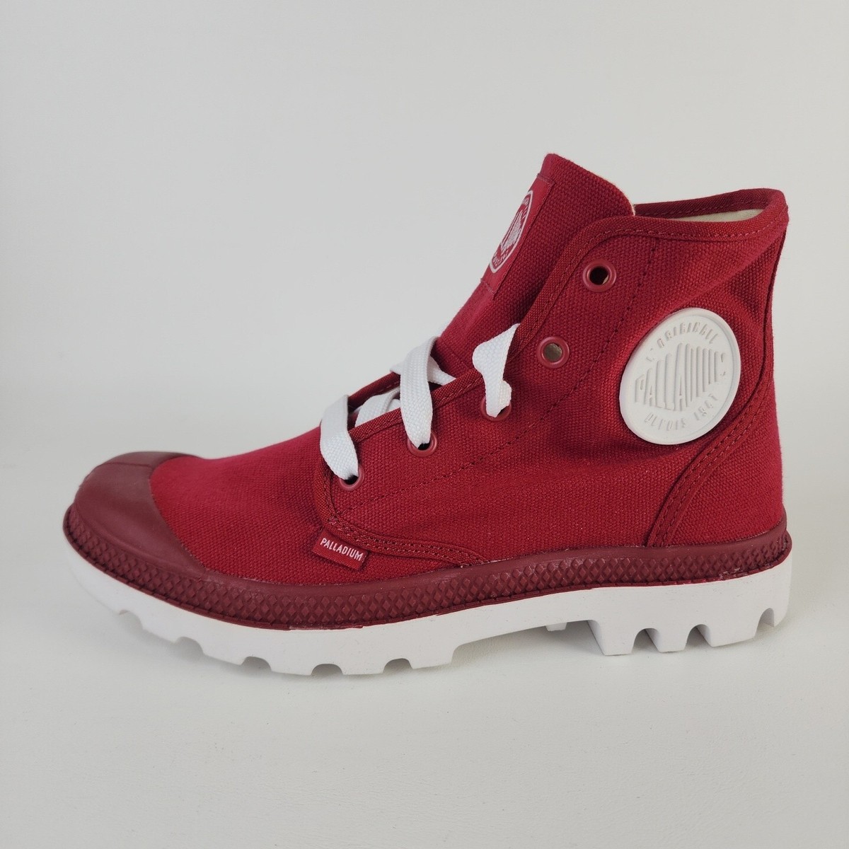 Palladium Blanc Hi Vapor Rio Red Hiking Canva Palladium Blanc Hi 72886606 Vapor Rio Red/ | Mercari main image 2