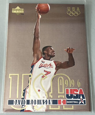 1996 Upper Deck Team USA Olympic Basketball David Robinson #323 | eBay