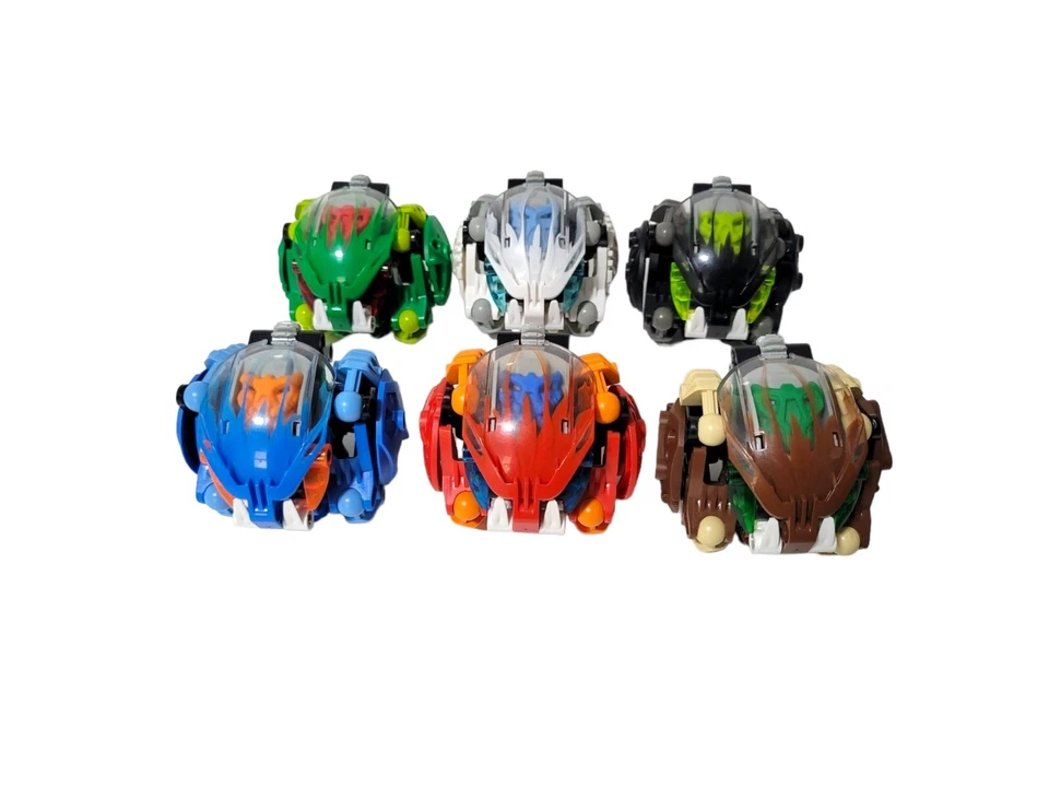 Lego Bionicle Bohrok 2002 (8560 - 8565) juego completo de 6 con grúa Foto 4 de 4