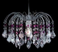 Modern Ceiling Pendant Light Shade Acrylic Crystal Easy Fit Chandelier Lampshade