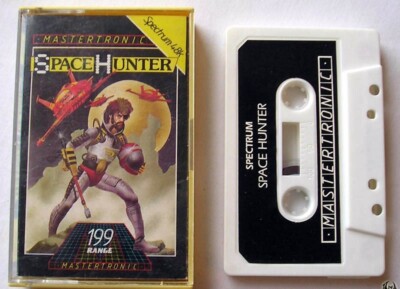Sinclair ZX Spectrum 48K Game - SPACE HUNTER - Mastertronic - Tested & Working