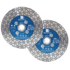 5/8-11 Diamond Tile Grinder Blade Cutting Grinding Disc Porcelain 4.5'' Ceramic