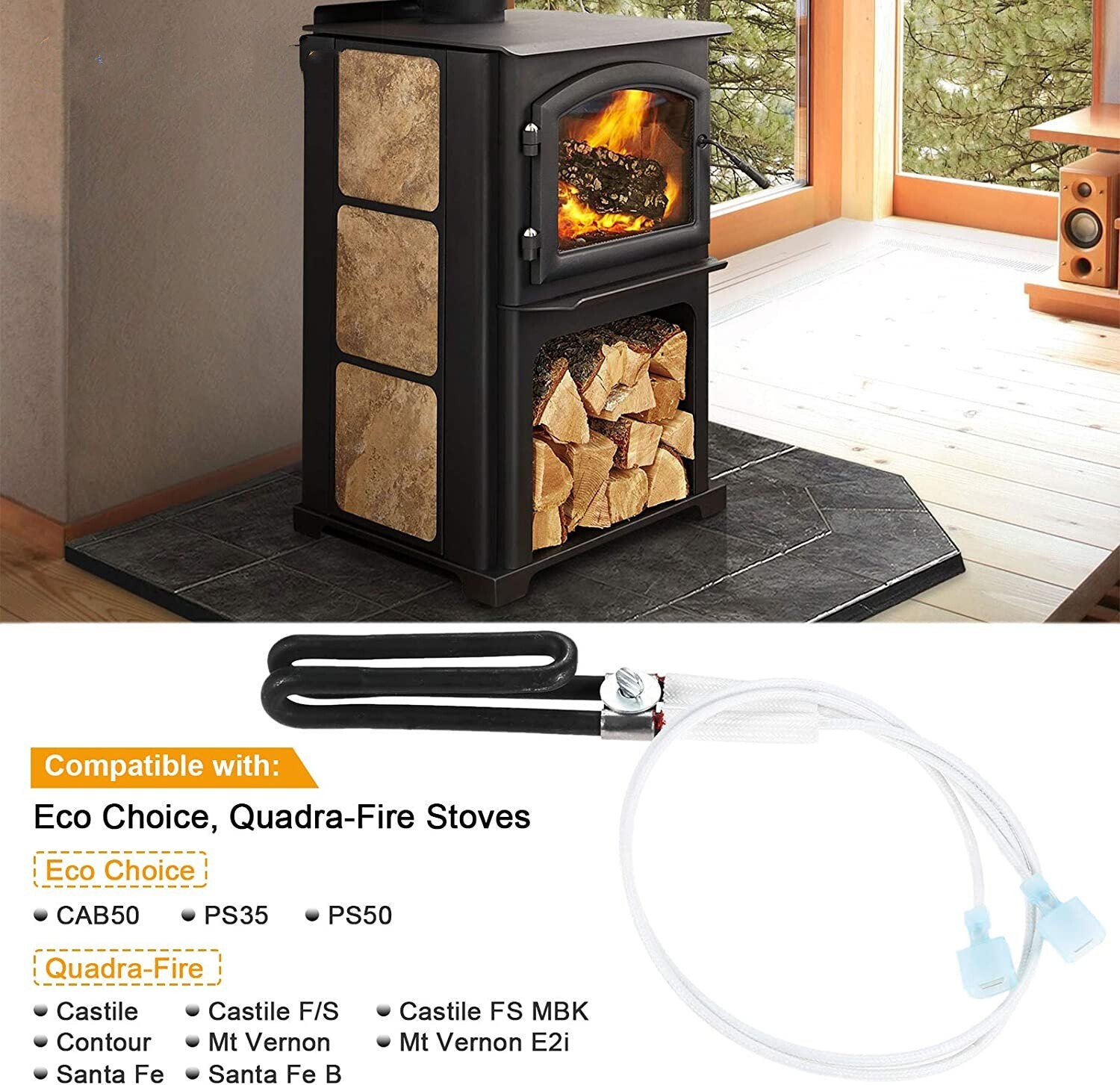 SRV7000-462 Loop Igniter for Quadrafire Pellet Stove Eco Choice Igniter  812-3811 | eBay