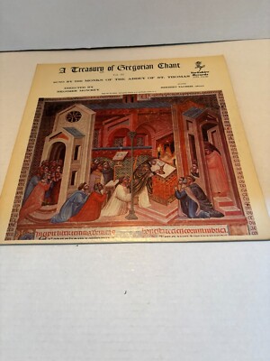 Vintage Vinyl ''A Treasury of Gregorian Chants'' Vol III by the Monks Ab St Thomas