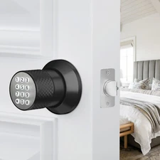 Smart Door Lock Clavier de porte Knob Code électronique sans clé Deadbolt Bluetooth App