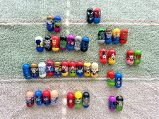 MARVEL Mighty Beanz Count: 40 Spider-man, Captain America, Dr. Doom