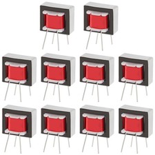 AEDIKO 10pcs EI-14 Audio Transformer High Efficiency Isolation Red