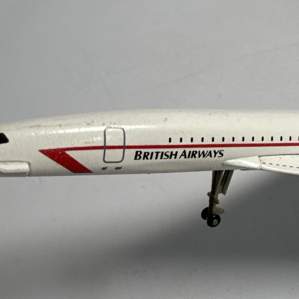 British Airways Concorde Schabak 920 made in Germany G-BOAG 4-3/4" long - Image 4 of 4