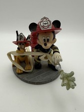 DISNEY MICKEY FIRE FIGHTER FIGURINE ALL FIRED...