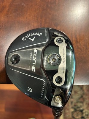callaway Titanium elyte 3 wood 60 gm 5.5 Shaft