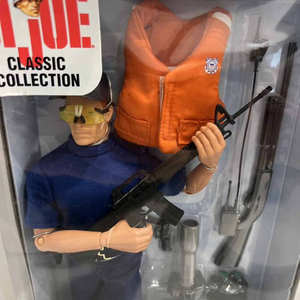 GI JOE US COAST GUARD COLEÇÃO CLÁSSICA 1999 KENNER HASBRO - Imagem 4 de 4