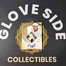 2008-09 Upper Deck The Cup Rookie Auto Patch Gold Spectrum /48 Andrew Ebbett
