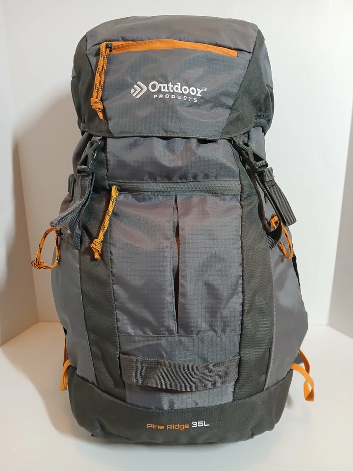 Outdoor Products Hiking Camping Backpack 35L Hip Belt, Sternum Strap, Pine Ridge - Image 2 of 4