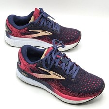Brooks Ghost 16 Women s Running Walking Shoe Peacoat-Raspberry-Apricot 6.5