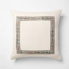 Oversized Square Border Pattern Cream - Threshold Design with Studio McGee