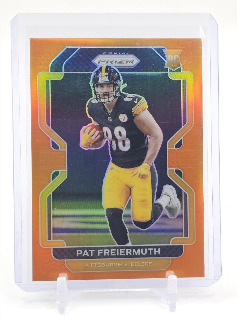 PAT FREIERMUTH 2021 PANINI PRIZM ROOKIE ORANGE PRIZM RC /249 Q0154