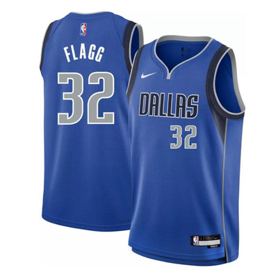 Cooper Flagg Dallas Mavericks Blue Youth Small JERSEY BASKETBALL