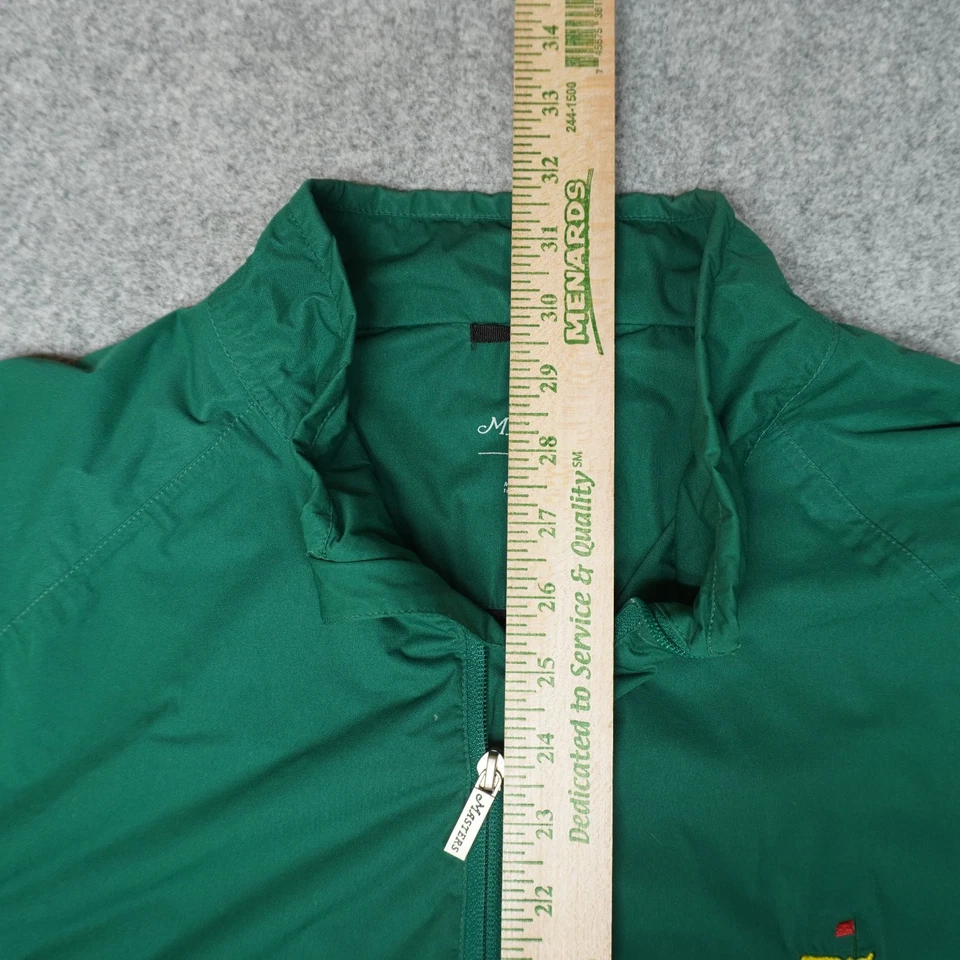 Masters Tech Men's XL Green Golf Windbreaker Jacket Lightweight - Image 4 of 4