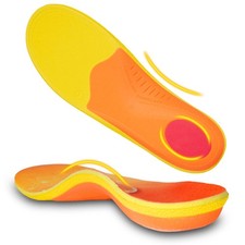 Plantar Fasciitis Insoles for Men 240 lbs Heavy Duty High Arch Insoles for Fl...