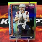 2025 Topps Chrome Drake Maye REFRACTOR #207 Patriots