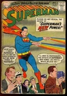 Superman #125 Unrestored Early Silver Age Superhero Vintage DC Comic 1958 GD-