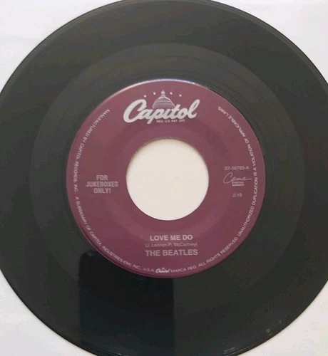 BEATLES LOVE ME DO USA 1992 CAPITOL JUKEBOX 7" VINYL